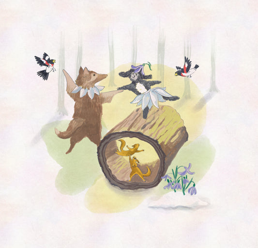 Rite of Spring 8x8 print series