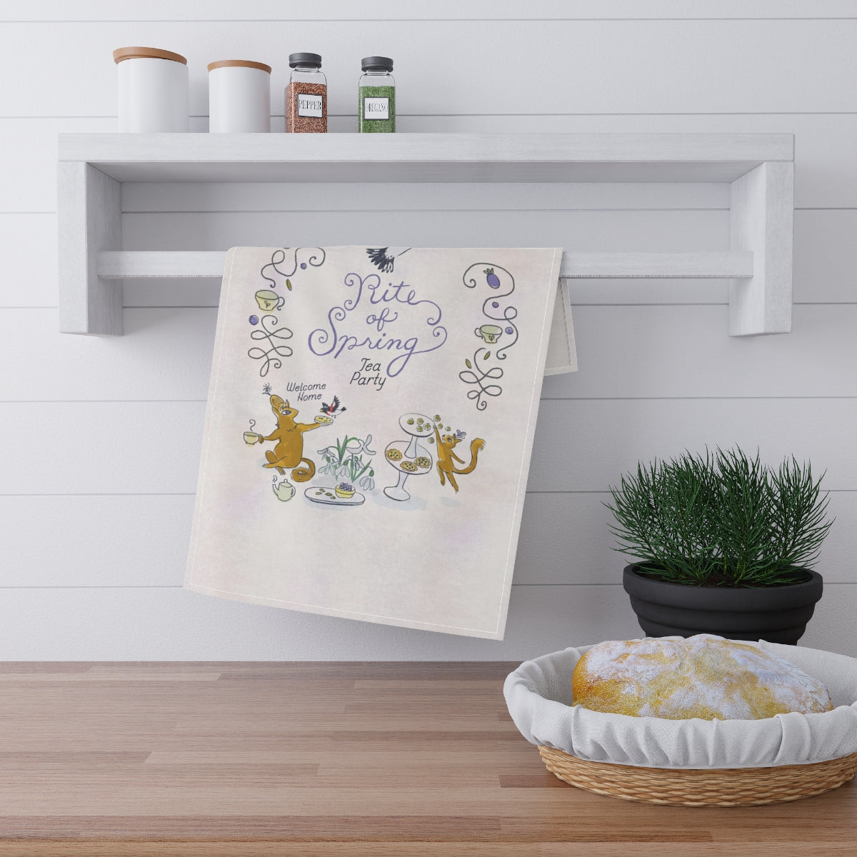 Rite of Spring Cotton Tea Towels