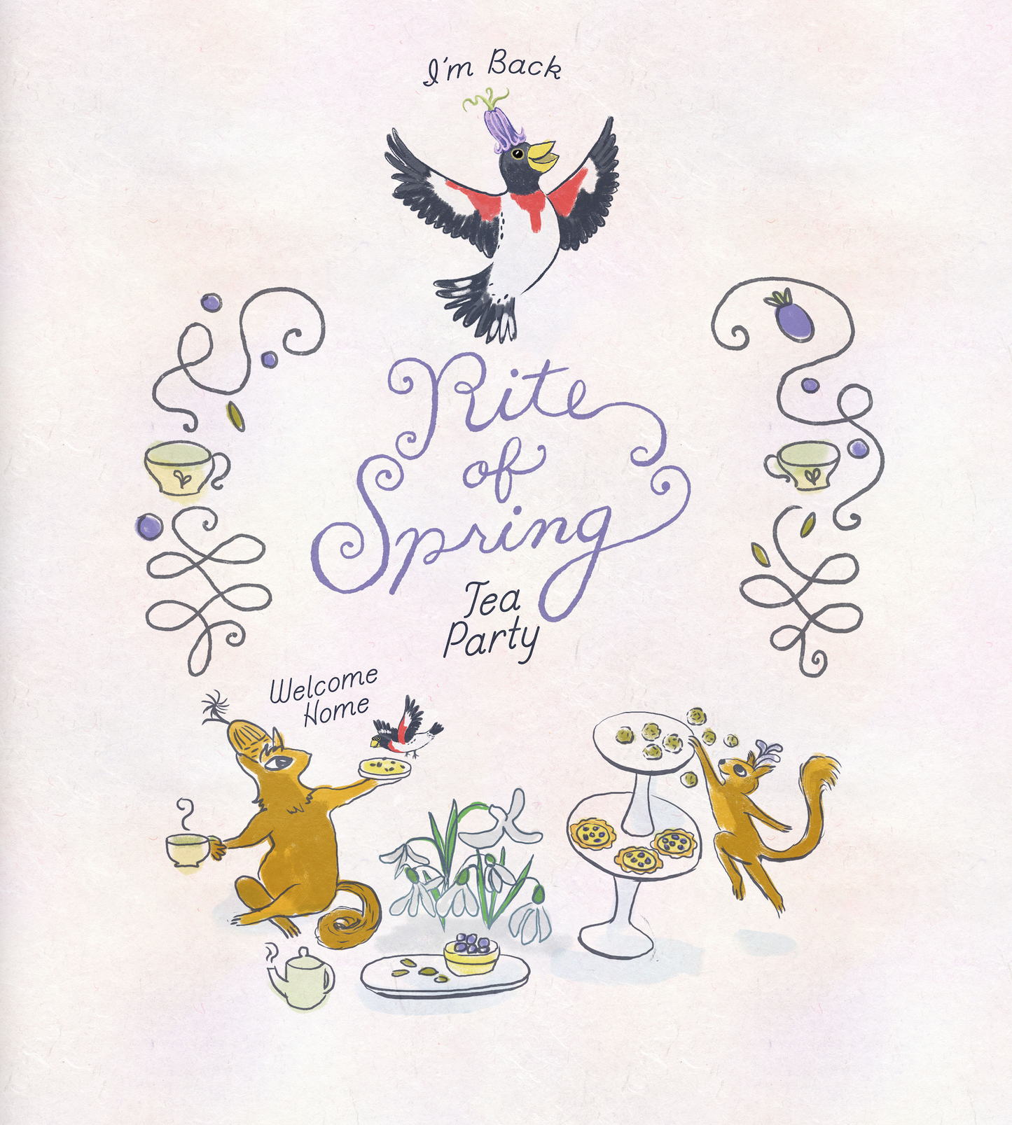 Rite of Spring Greeting cards (set of 8)