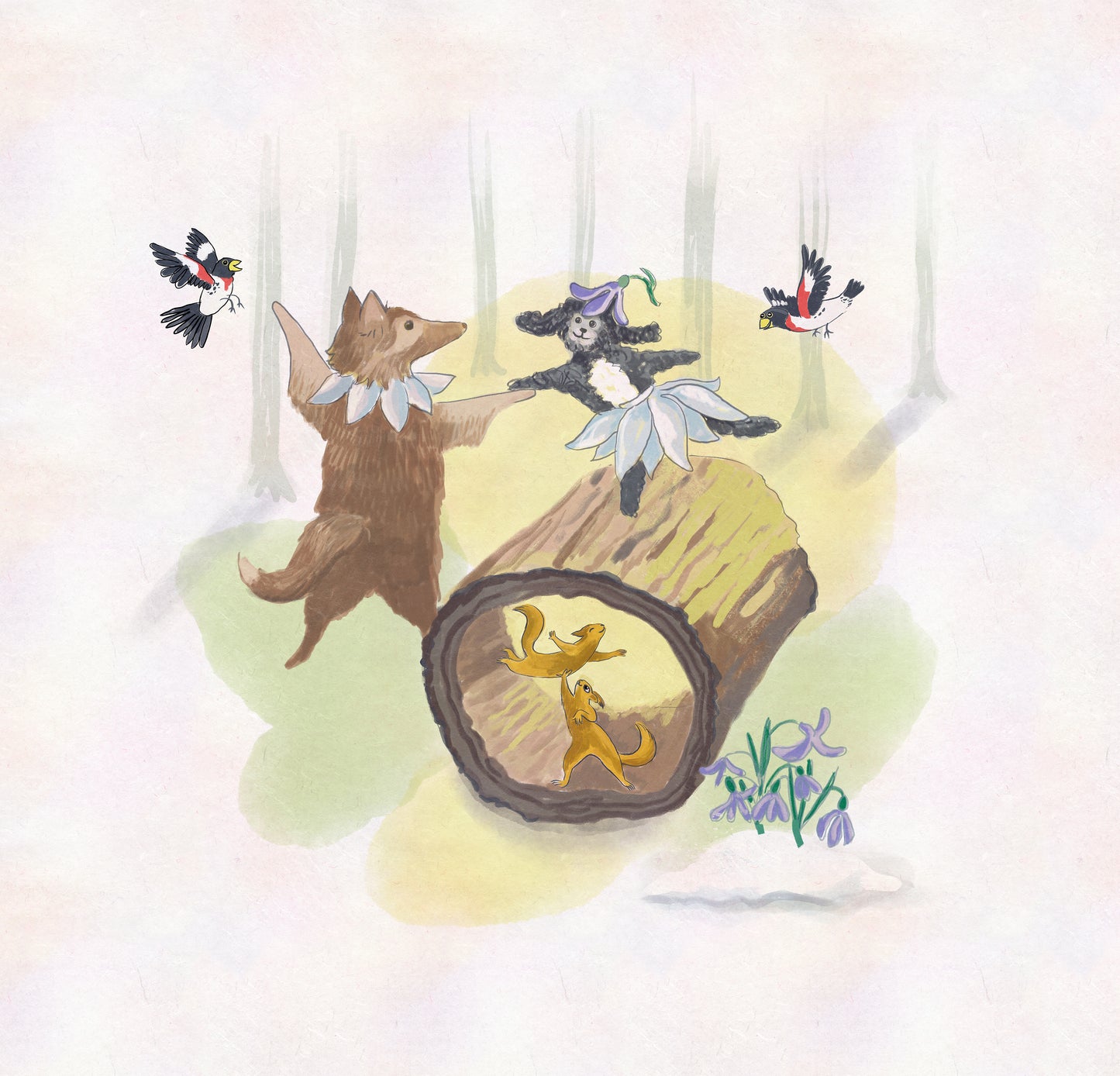 Rite of Spring  8x8 print series